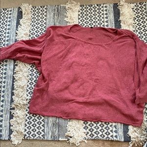 Rose colored light sweater- urban outfitters